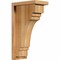 Ekena Millwork Pescadero Rough Sawn Corbel w/Backplate, Western Red Cedar, 6"W x 10"D x 18"H COR06X10X18PEC01RWR - alternate 1
